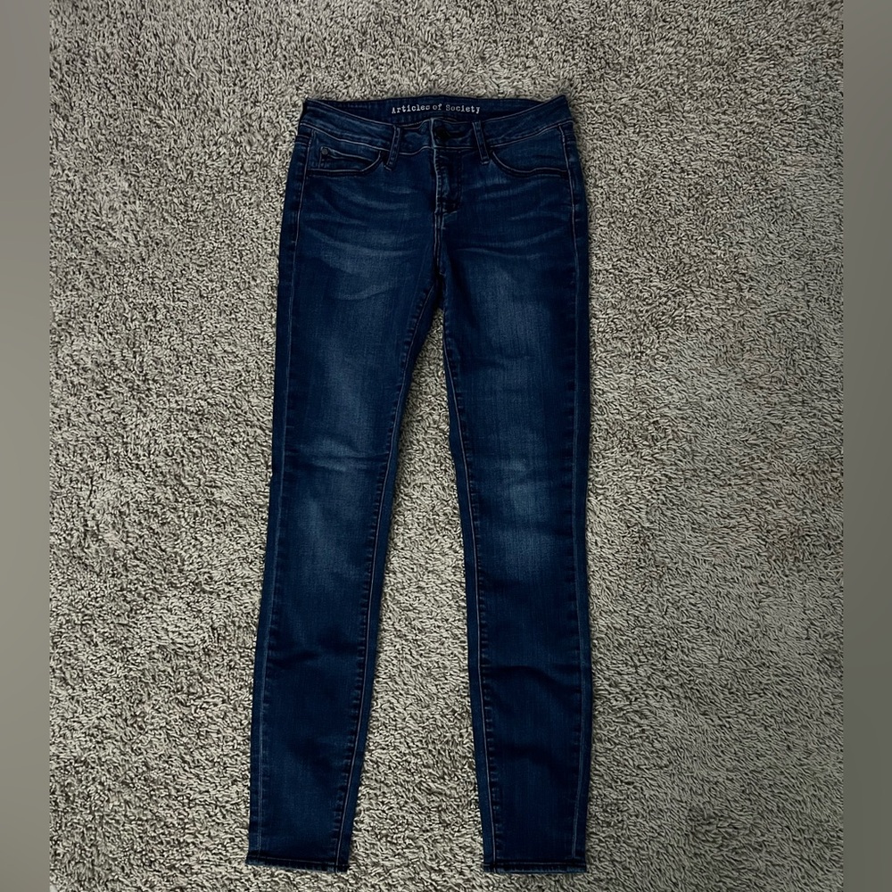 Blue Jeans articles of society skinny